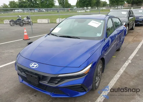 2024 Hyundai Elantra Sel из США, поврежденный, VIN KMHLS4DG4RU780530